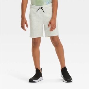 Boys' Large (10/12) Knit Sport Shorts - Art Class™ Light Gray